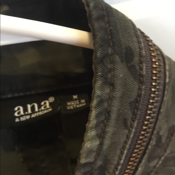 a.n.a Camouflage Utility Jacket Medium - Picture 9 of 11